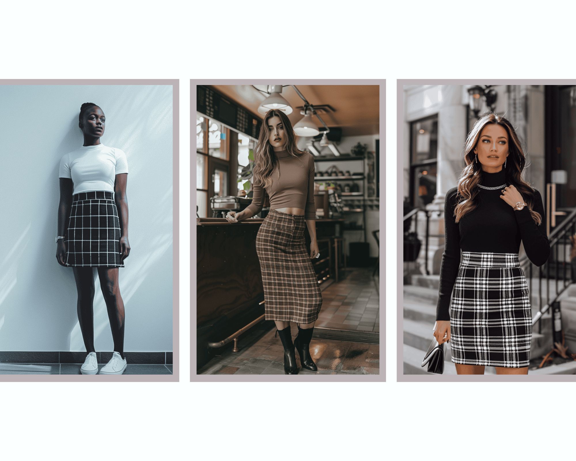 How to wear plaid pencil skirt best sale